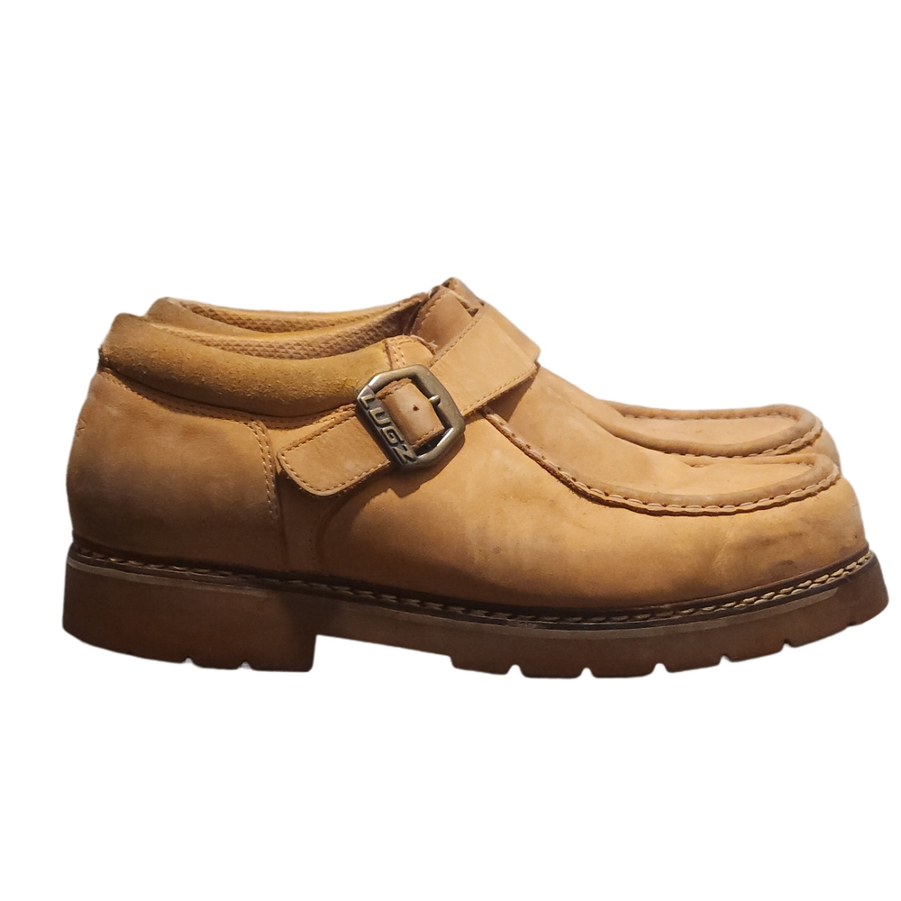 Lugz Tan Suede Low Top Boots Size 13M - Picture 1 of 10